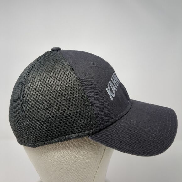 Kahn Steel Fitted Mesh Back Hat Gray M/L Stretch New Era 39Thirty - Picture 4 of 8
